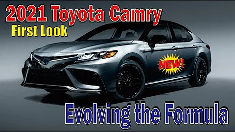 2021 Toyota Camry First Look : the best-selling sedans on sale right now