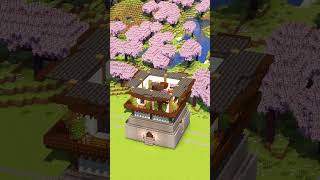 Minecraft Easy Japanese Temple 🏯 Download Build Link in bio📝 #minecraft #minecraftbuilding