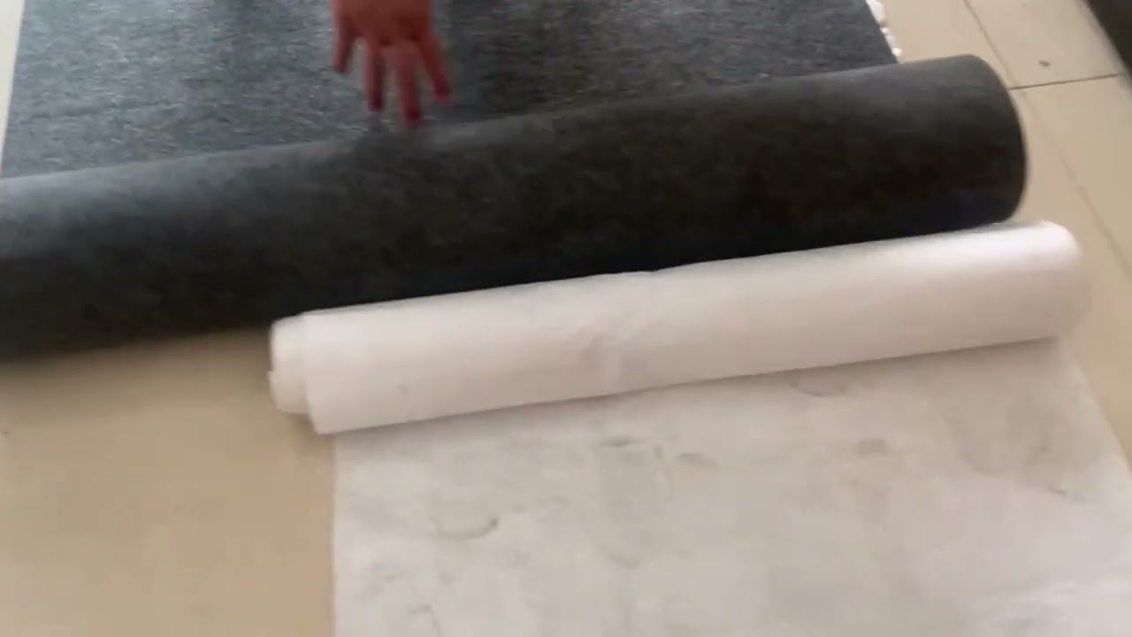 Needle punching process of non-woven felt, vinyl felt floor stick, is roofing felt waterproof?