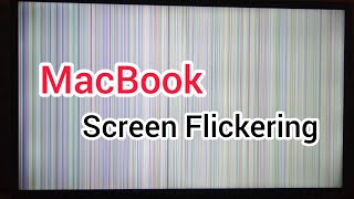 macbook pro/air screen flicking - fixed 2020