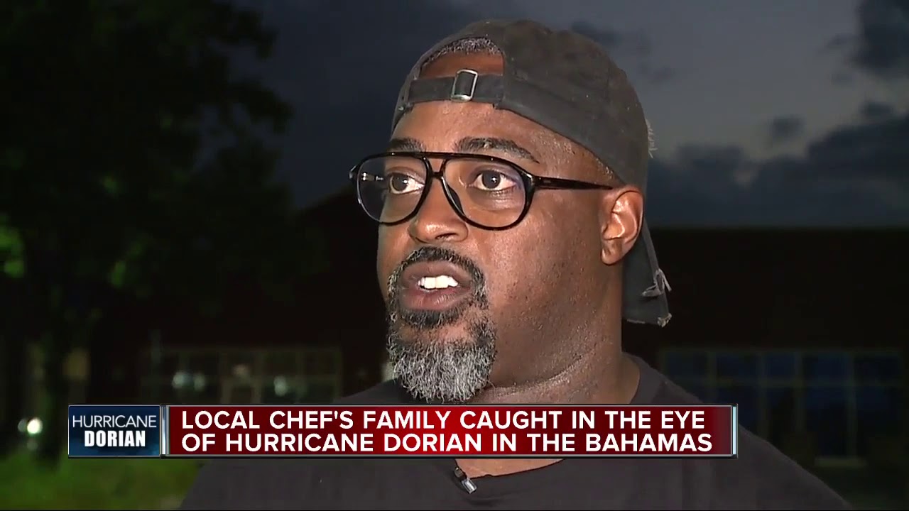 channel awesome Local chef's family caught in the eye of Hurricane Dorian in the Bahamas
