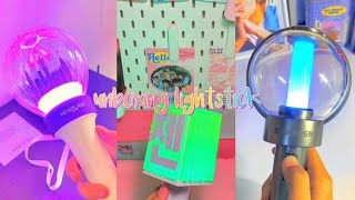 𓈃 🖇 ◦ unboxing lightstick kpop - ( tiktok compilation )