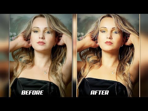 How To Create Digital Oil Painting Effect : Photoshop CC Tutorial