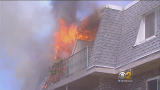 3 Injured In Prospect Heights Condo Complex Fire
