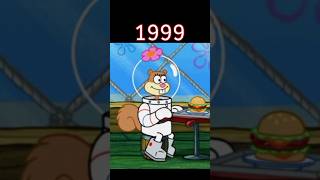 Evolution Of Sandy 1999-2020 WhichYear🐿Commnt👇Plz Sub🙏 #spongebob #trending #gaming #shorts #marvel