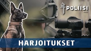 Oulun poliisilaitos harjoittelee vaarallisen henkilön kiinniottoa