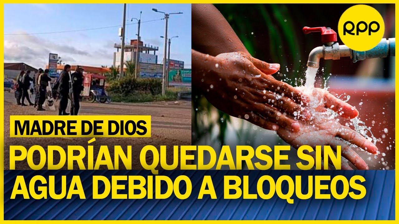 MADRE DE DIOS: población puede quedarse sin agua potable debido a falta ...