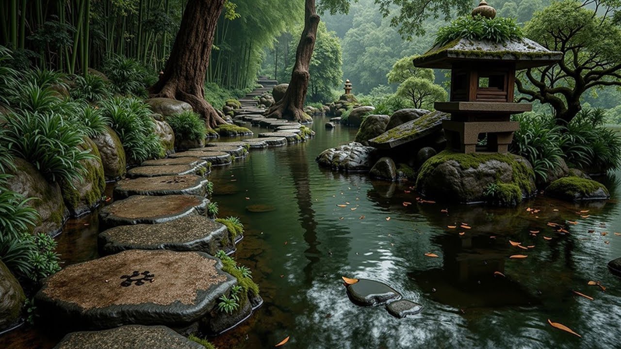 Zen Garden Music - Bamboo Flute & Erhu for Deep Relaxation & Stress ...
