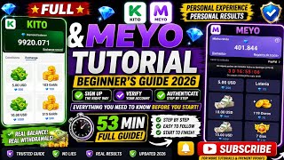 🚀 COMPLETE KITO & MEYO BEGINNER GUIDE 2026 | EVERYTHING YOU NEED TO KNOW BEFORE YOU START💰