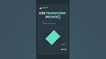 Master the CSS Transform Rotate Property