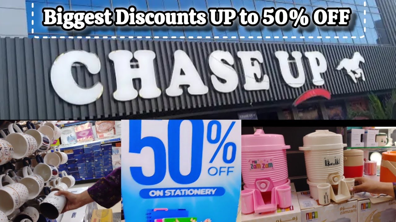 CHASE UP Mall | Biggest Discounts | UP to 50% OFF 😍 Shopping Guys