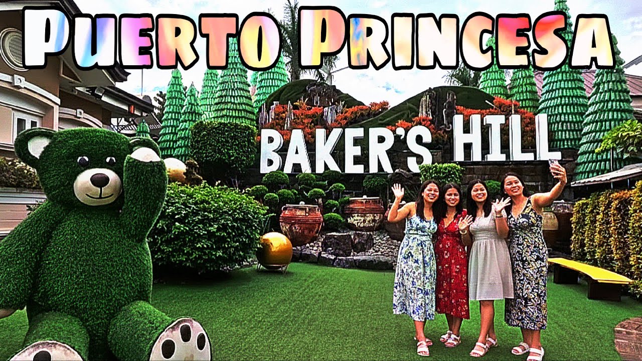 Bakers Hill Puerto Princesa Palawan Walking Tour 🇵🇭 | Garden Views & Famous Bakery Spot