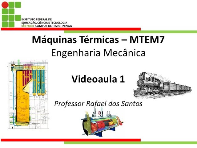 Curso Completo MTEM7: Máquinas e Ciclos Termodinâmicos