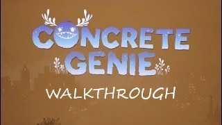 CONCRETE GENIE FULL GAME WALKTHROUGH