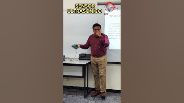 ¿Sabes para qué sirve un SENSOR ULTRASÓNICO?