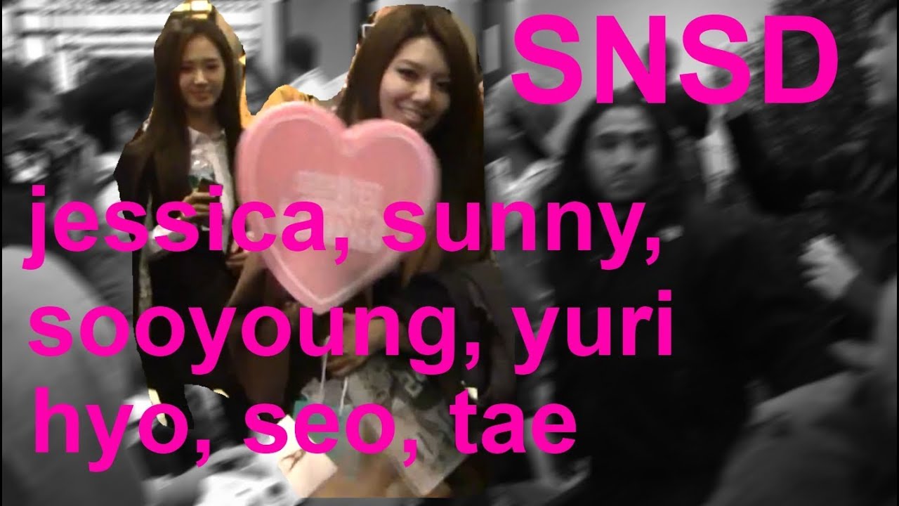 SNSD Girls Generation Runs NY Jessica Sunny SooYoung Yuri HyoYeon SeoHyun Taeyeon Van [111024]