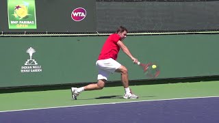 Stan Wawrinka Backhand Slow Motion