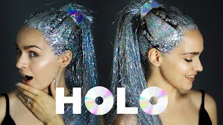 Holo Hair Transformation: A Holographic Hair Tutorial - KayleyMelissa