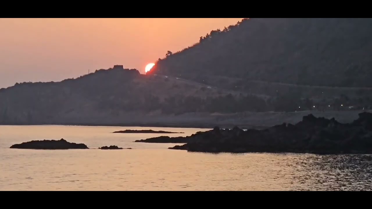 산방산 황혼 3분 33초간의 천문학