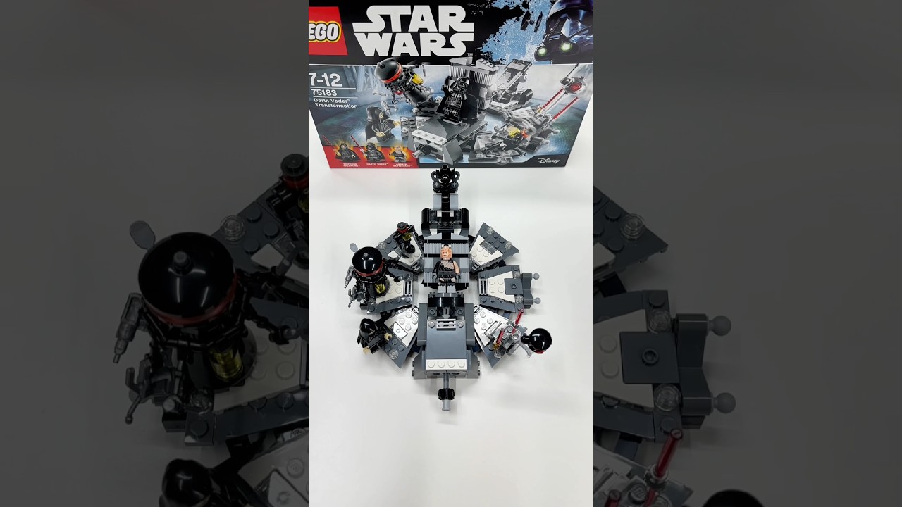 Lego 75183. Трансформация Дарта Вейдера. 