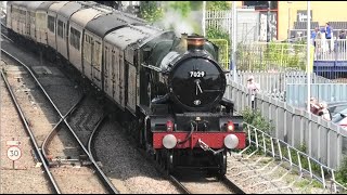 7029 Clun Castle on 1Z48 The Great Western Railway along the GWML 10/05/24