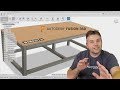 Fusion 360 Tutorial — How To Model DiResta Steel Shop Table — Assembly & Joints