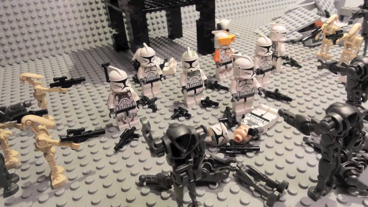 lego star wars battle