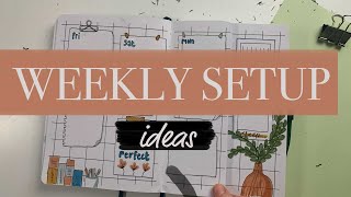 PLAN WITH ME | January Weekly Spread