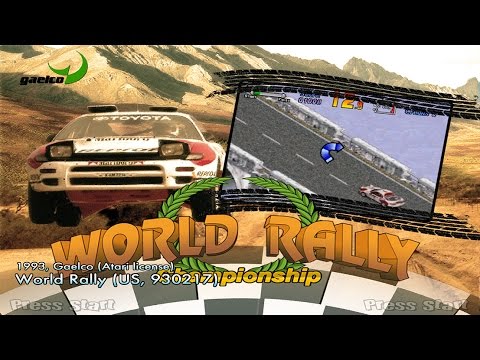 World Rally Arcade Gameplay [score52,649] - YouTube