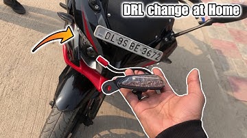 How to change DRL light in Pulsar RS200