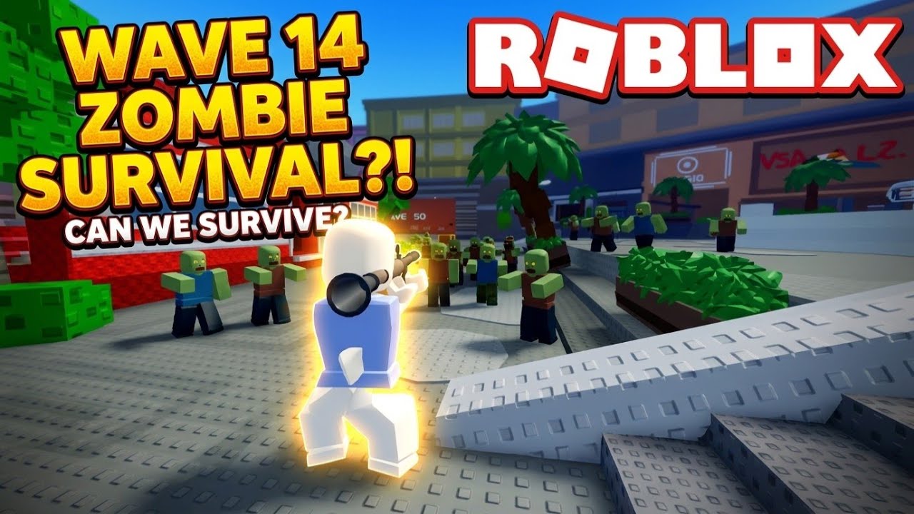 Video thumbnail for Zombie Wave Survival By Bankrupt Studios Inc. | Roblox | Gameplay, No Commentary, Android