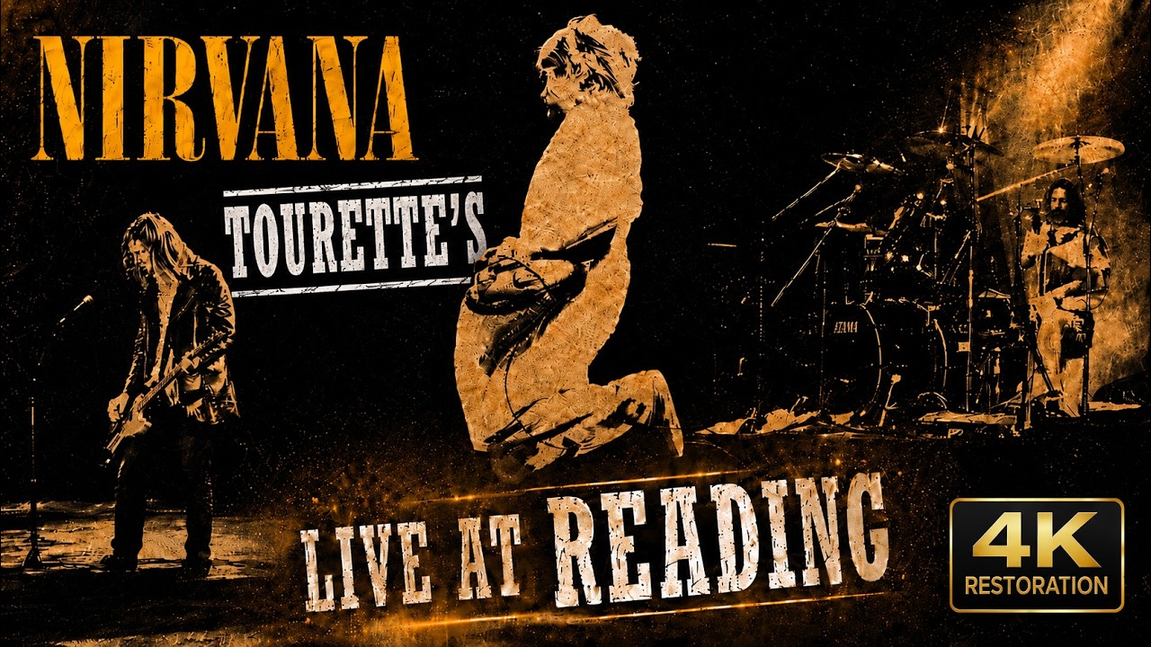 NIRVANA — Tourette's | Live at Reading 1992 | 4K UHD Archival