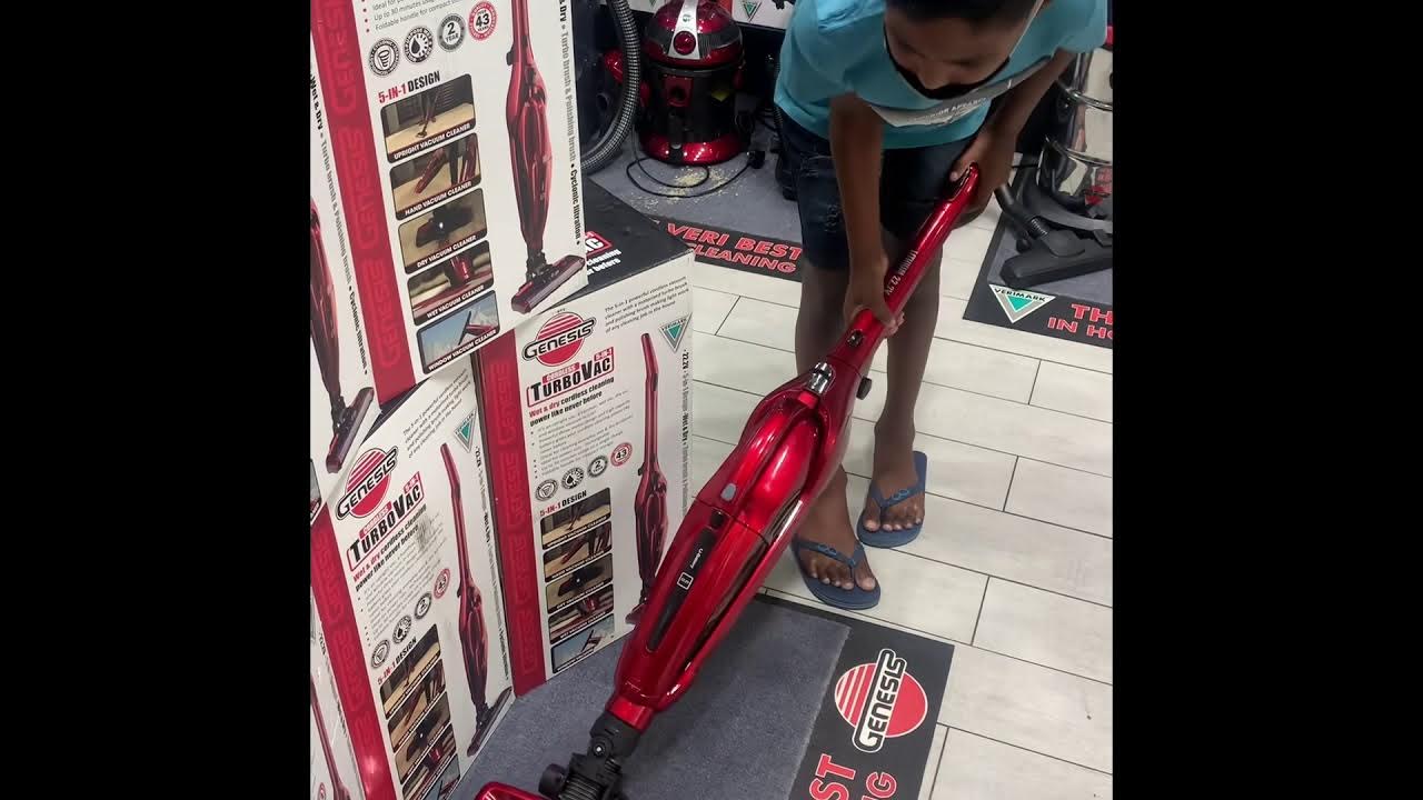 Genesis Cordless TurboVac 5In1 Cordless Vacuum Cleaner Review YouTube