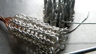 Jewellery making medieval foxtail chains Fuchsschwanzkette