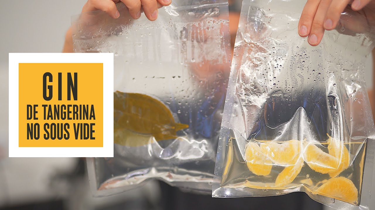 GIN de tangerina no Sous Vide | Só Vide #271