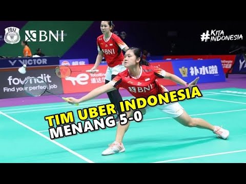 🔴TIM UBER INDONESIA MENANG 5-0 | Thomas &amp; Uber Cup 2024 Siaran Langsung Livescor