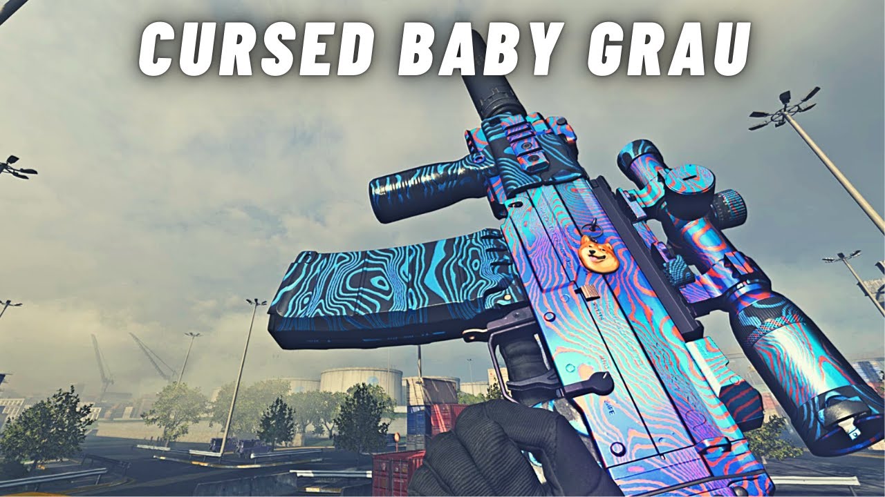 the GRAU SMG SNIPER in Caldera Clash | Cursed Warzone Loadouts