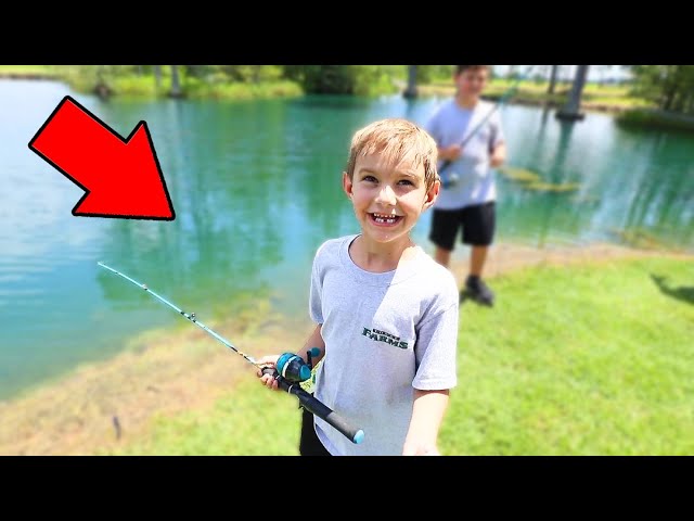 Kid Wins His FIRST Fishing Tournament (Surprising!) 