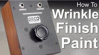 How To Apply VHT Wrinkle Finish Spray Paint For Perfect Results Full Tips Techniques & Oven Baking