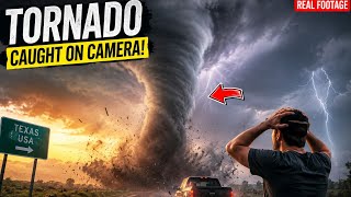 🚨 Massive Tornado Hits Without Warning!/ MONSTER TORNADO CAUGHT ON CAMERA! 🌪️