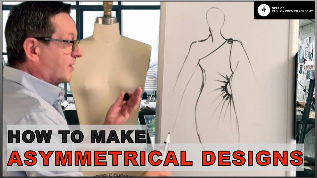 How to Make Asymmetrical Fashion Designs — Step-by-Step Tutorial ~ One ...