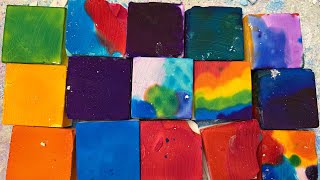 Fast - Many Dyed Chalk Crushing ASMR - Soft Gritty & Crunchy screenshot 2