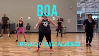 Boa | DJ Sava, Hyena & Mandingo | Zumba Reggaeton Choreo