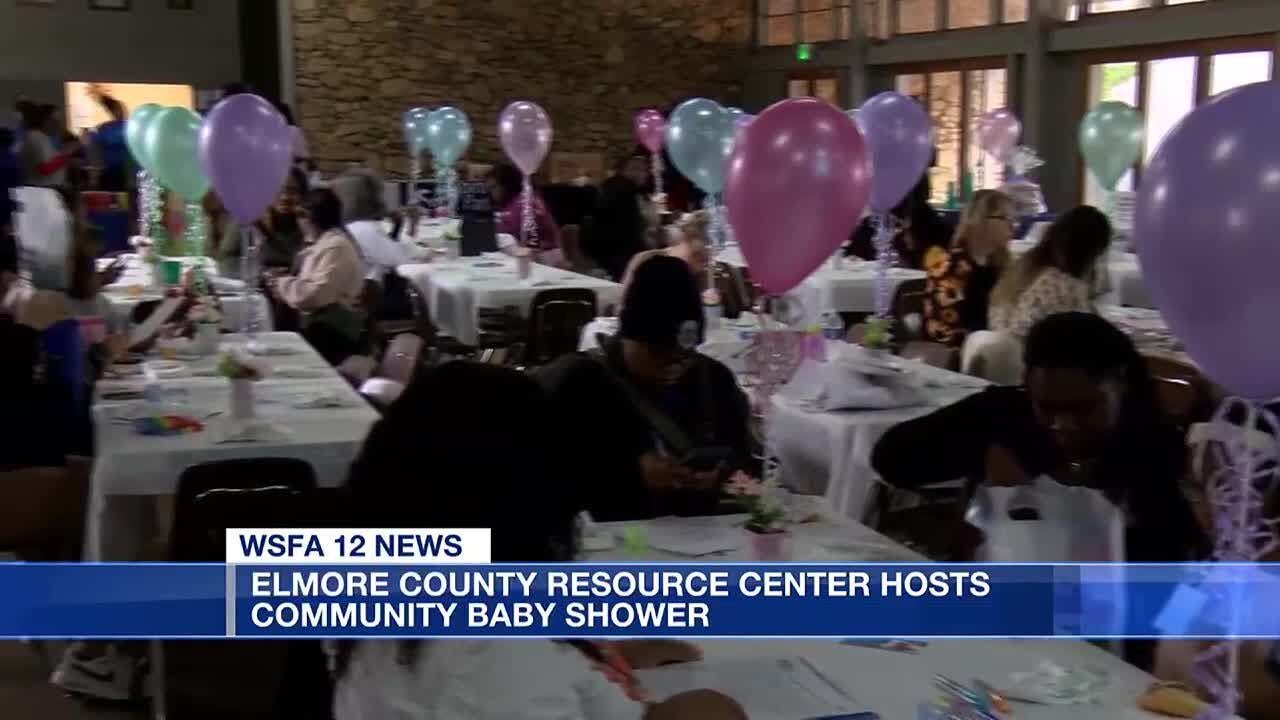 Elmore County Resource Center hosts community baby shower - YouTube