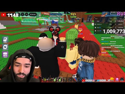 LIVE STEAL A BRAINROT ADMIN ABUSE WITH SAMMY NEW UPDATE Roblox Shorts