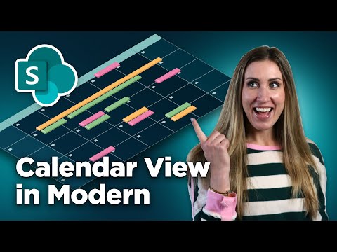 How to Add a Modern Calendar View to a SharePoint Page - 2021 Version