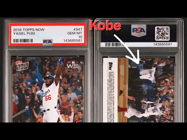 KOBE BRYANT SSP WORLD SERIES CELEBRATION LOS ANGELES DODGERS 2018