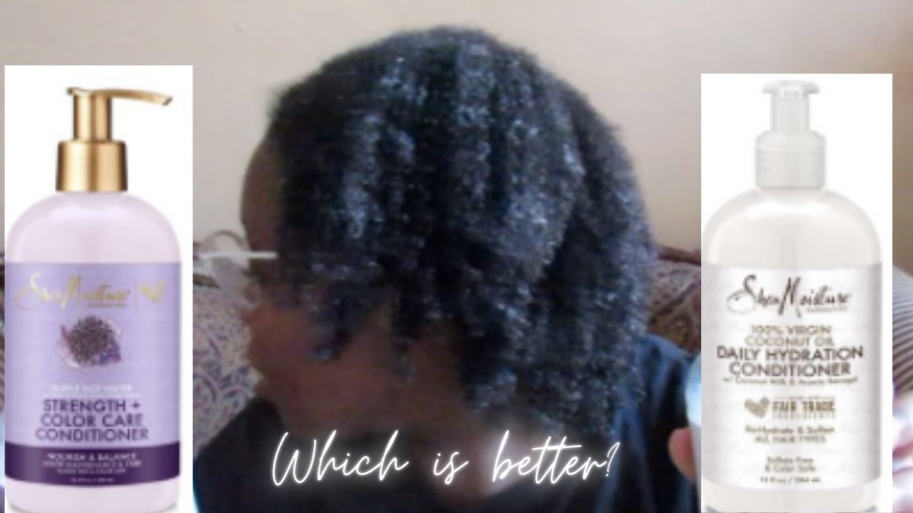 Battle Of The Shea Moisture Conditioners High Porosity Natural Hair