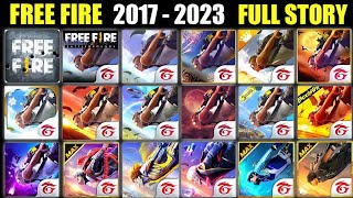 FREE FIRE STORY 2017 TO 2023| FREE FIRE NEW EVENT| FF NEW EVENT TODAY| NEW FF EVENT|GARENA FREE FIRE