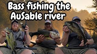 Bass Fishing The AuSable River